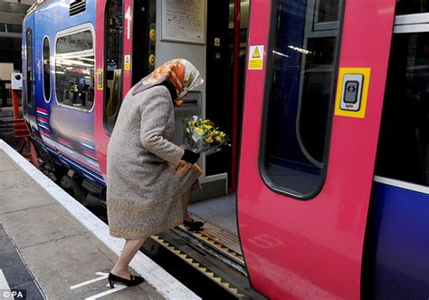 Your Commuter Carriage Awaits The Queen Catches A Train On Her