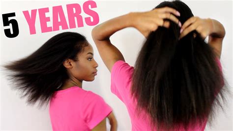 5 Years Natural Hair Growth Youtube