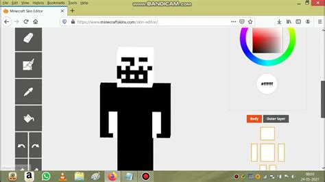 How To Make Troll Face Skin Skindex Youtube