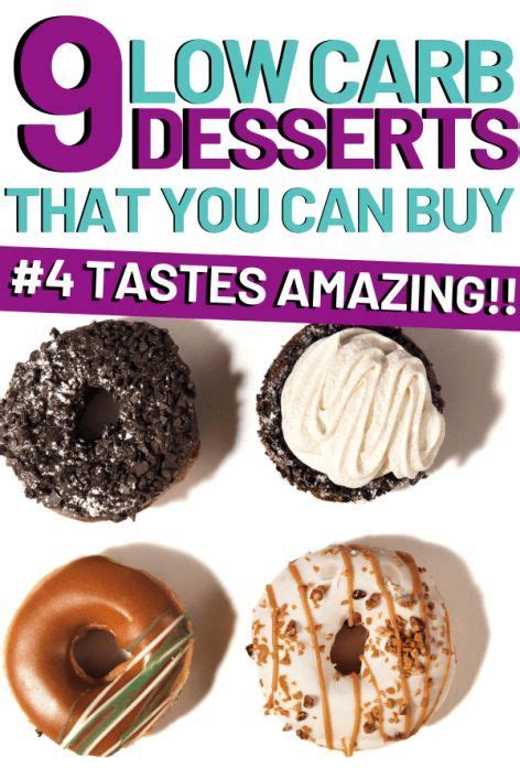 Looking for easy keto dessert recipes? Low Carb Desserts To Buy - Best Store Bought Low Carb Desserts To Curb Your Sweet Tooth | Low ...