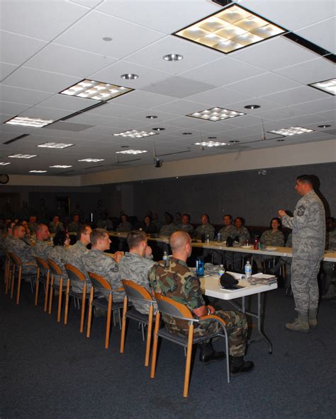 Afisr Agency Command Chief Master Sgt Paul Weseloh Speaks At First Pds