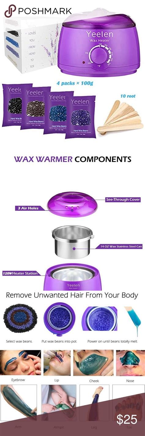 Yeelen Wax Set Wax Wax Warmer Waxing