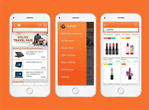 Log in to shopee official website and fill in the ● auto order fulfillment. UI/UX Case Study — Shopee - Prototypr