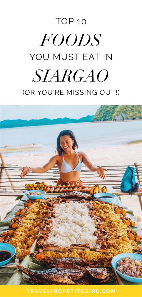 Top 10 Foods You Must Eat In Siargao Or Youre Missing Out