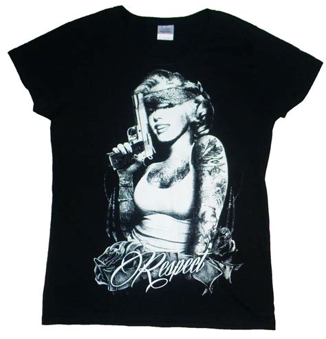 Us Custom Ink Marilyn Monroe Respect T Shirt 1250