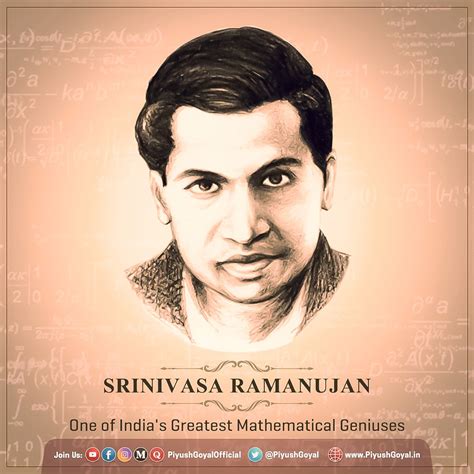 Remembering The Renowned Indian Mathematician Srinivasa Ramanujan On