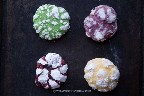 Maybe you would like to learn more about one of these? Pandan Cream Cheese Crinkle Cookies | What To Cook Today