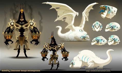 Pin By Maria Angeles On Wakfudofus Creature Concept Art Robot