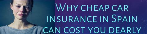 Get a cheap Spanish or English Car Insurance quotes in Spain - in English
