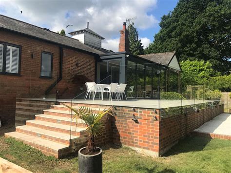 When it comes to choosing a glass stair balustrade, you needn't look any the frameless glass balustrade acts as a source of light and can add space, it's perfect for. Outdoor glass balustrade ideas to give your decking a ...