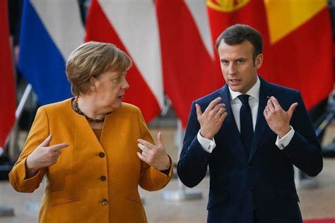Merkel And Macron Battle Over Eu Climate Ambition