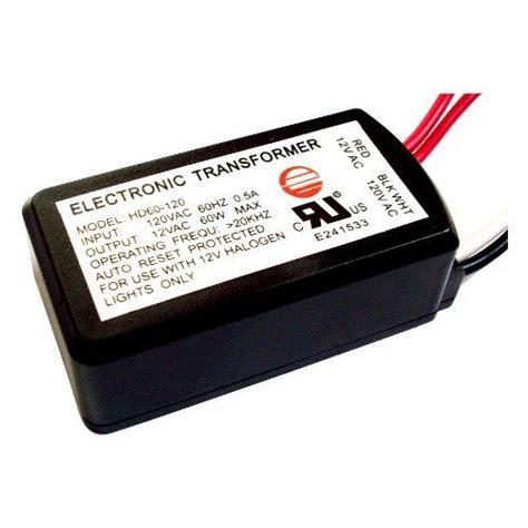 60w Electronic Low Voltage Halogen Transformer Hd60120 Details Can Be