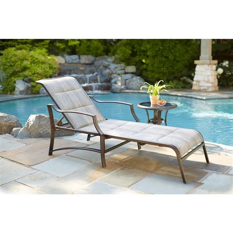 Quality of hampton bay glass is poor and cannot find replacement piece. Hampton Bay Statesville Padded Patio Chaise Lounge ...