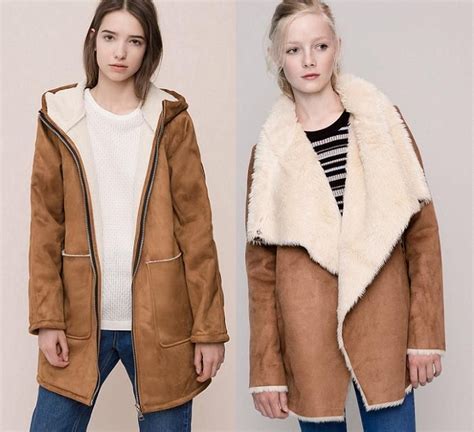 Suave y cálido, combina igual de bien sobre un vestido estampado que sobre un look abrigo de piel vuelta para mujer cuello alto desestructurado, manga larga en dos materiales: Pin en Abrigo
