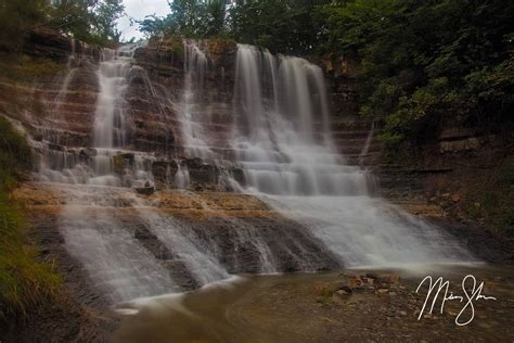 Shortly after the purchase, the creek was dammed and impounded approximately 97 acres of water. Summer Deluge at Geary State Fishing Lake Waterfalls ...