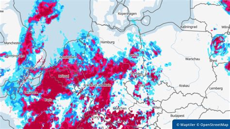 Unwetter Fahrplan Deutschland Aktuell Unwetterfront Gewitter