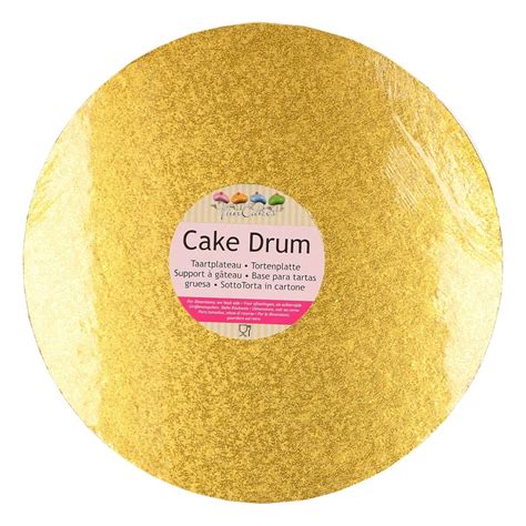 Cake Drum Ø25cm Gold Pur Deliz