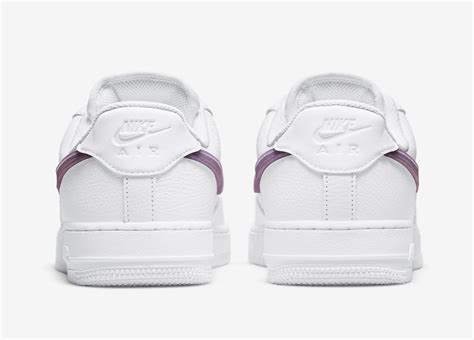 The Nike Air Force 1 ‘glitter Swoosh Arrives In Purple Sneaker Freaker