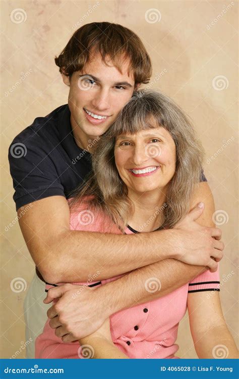 Loving Mom Son Vertical Stock Photo Image Of Life Portrait
