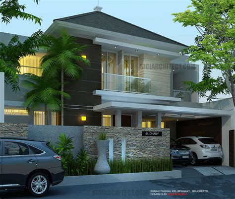 18 Desain Rumah Tropis Modern By SIGIARCHITECT 2021