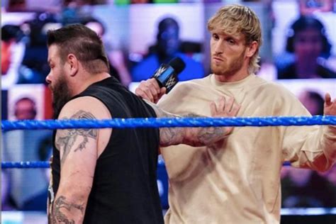 Logan Paul And Kevin Owens Get Physical In Wwe Maven Buzz