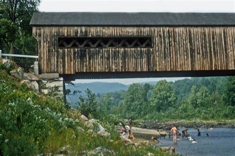 West Dummerston Covered Bridge Vermont Aug 1965 I Took Th Flickr