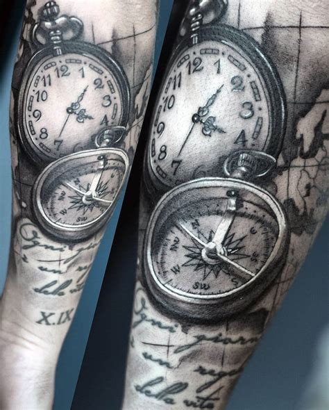 101 Best Compass Sleeve Tattoo Ideas That Will Blow Your Mind