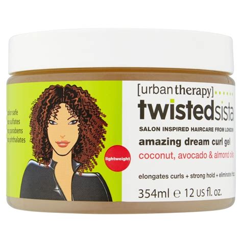 Twisted Sista Amazing Dream Curls Cream Gel 12 Oz