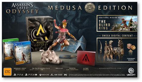 Ubisoft Announces Assassins Creed Odyssey Collectors Editions