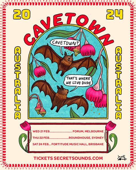 Here Are The Full Dates For Uk Indie Rock Darling Cavetowns Aussie