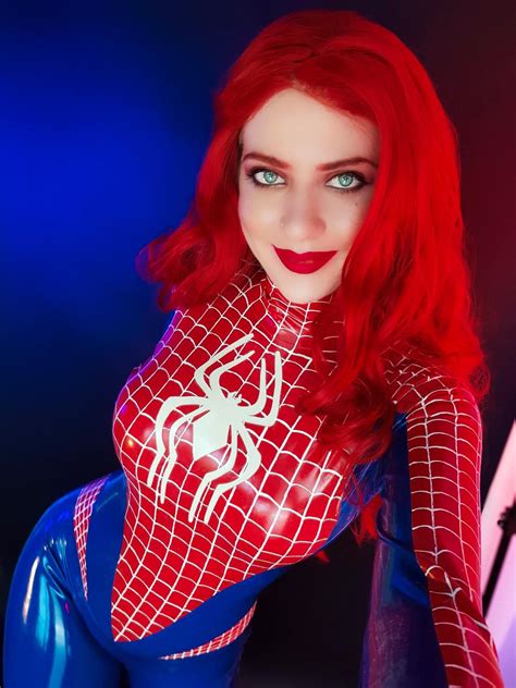 Spider Mary Jane Cosplay Made By Myself Rlatexcosplay