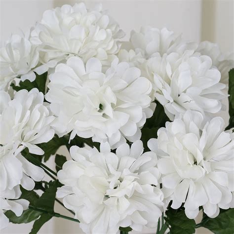 84 silk chrysanthemum cream silk flowers factory