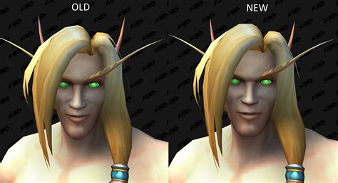 Male Blood Elf Face Changes In Result In Perpetual Smirk On All