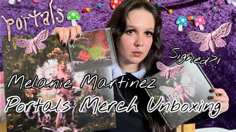 Unboxing Melanie Martinez Portals Signed Box Set Lenticular Cd Vinyl Youtube