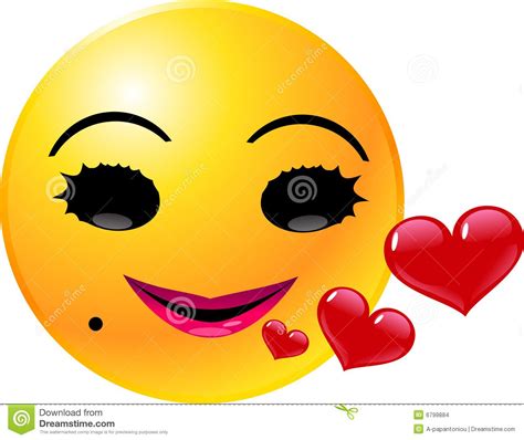 Emoticon Smiley Face Love Royalty Free Stock Images Image 32667739