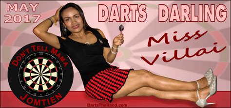 darts darling miss lek by johnny dartsthailand