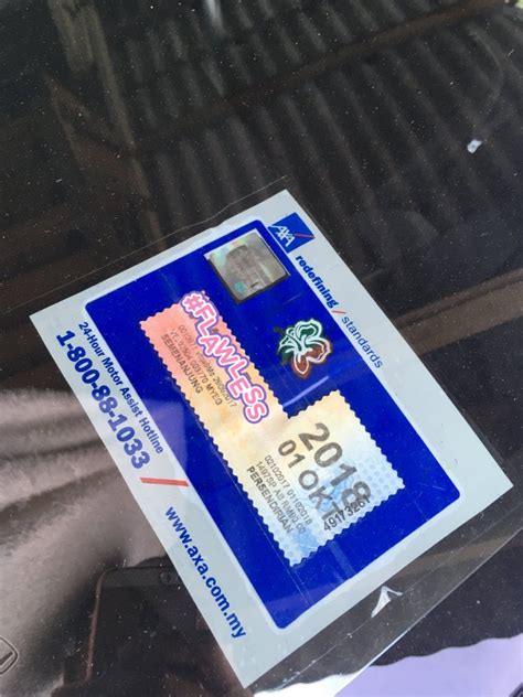 Dalam bahasa mudahnya, semakin tinggi kuasa enjin atau kapasiti enjin semakin mahal harga cukai kereta anda. Road Tax Sticker Sebenarnya Senang Je Nak Tampal Pada ...