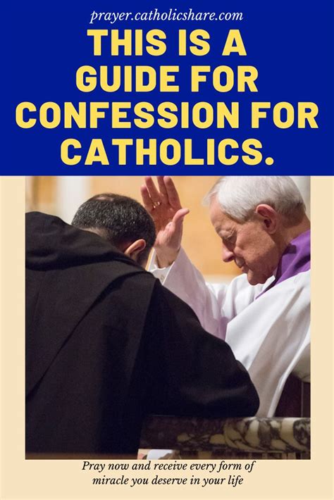 Printable Catholic Confession Guide