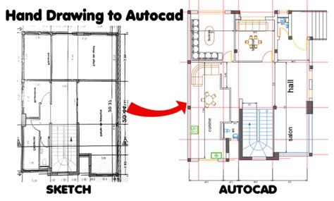 Draw Or Redraw Your 2d Floor Plan In Autocad By Anasln Fiverr