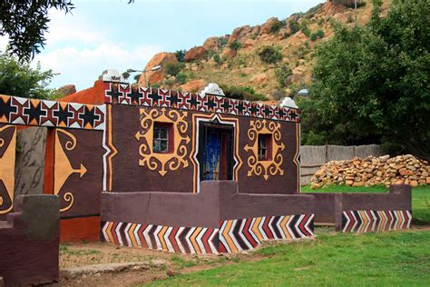 Basotho Dwelling Basotho Village Free Stock Photo Public Domain Pictures