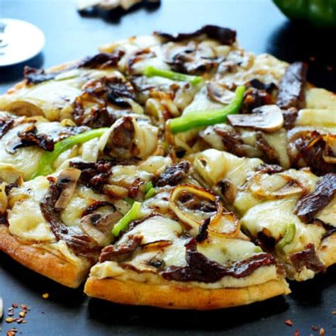 Philly Cheesesteak Pizza 30 Minutes Or Less