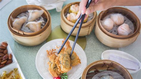 Browse our dim sum recipes for many of your favorite dishes! Vegetable Dim Sum : Closeup Yellow Dumplings With Chicken ...