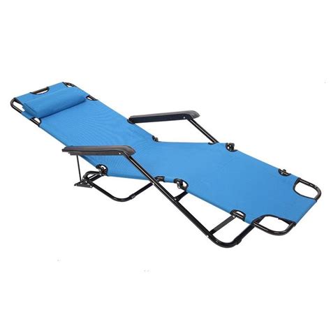 Zimtown Folding Recliner Zero Gravity Lounge Chair Outdoor Patio Pool Beach Lawn