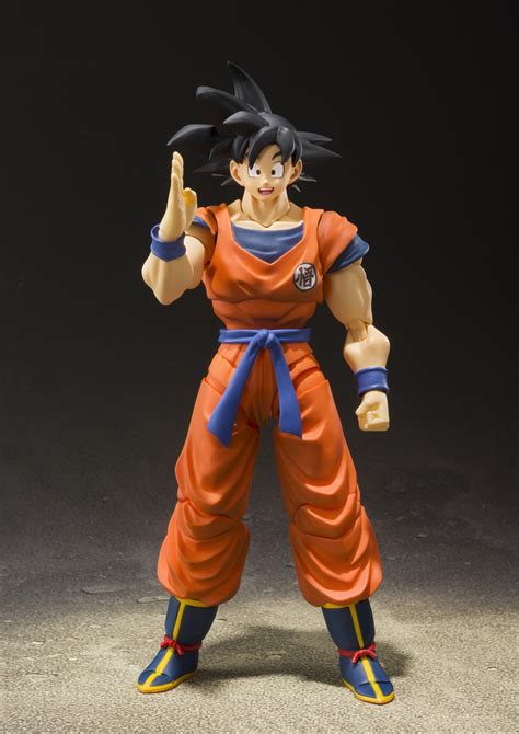 Goku's saiyan birth name, kakarot, is a pun on carrot. Son Goku Dragon Ball Z SH Figuarts Figure