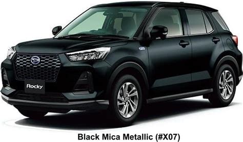 New Daihatsu Rocky HEV Body Colors Full Variation Of Exterior Colours