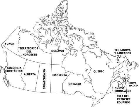 Fatiga Arte Tumba Mapa De Canada Nica Contar Hasta Uva