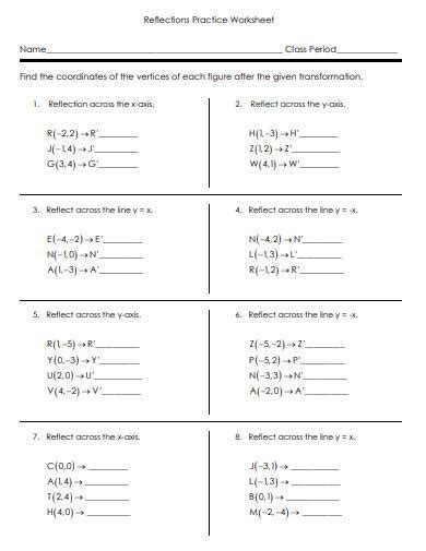 Check spelling or type a new query. FREE 10+ Reflection Worksheet Samples in PDF | DOC