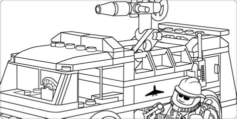 lego fire truck coloring page | Road Trip | Pinterest | Coloring