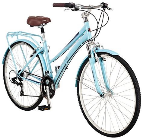 Schwinn Womens Community 700c Hybrid Bicycle Light Blue 16 Inch
