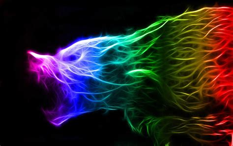 Cool Neon Wolf Wallpapers Top Free Cool Neon Wolf Backgrounds